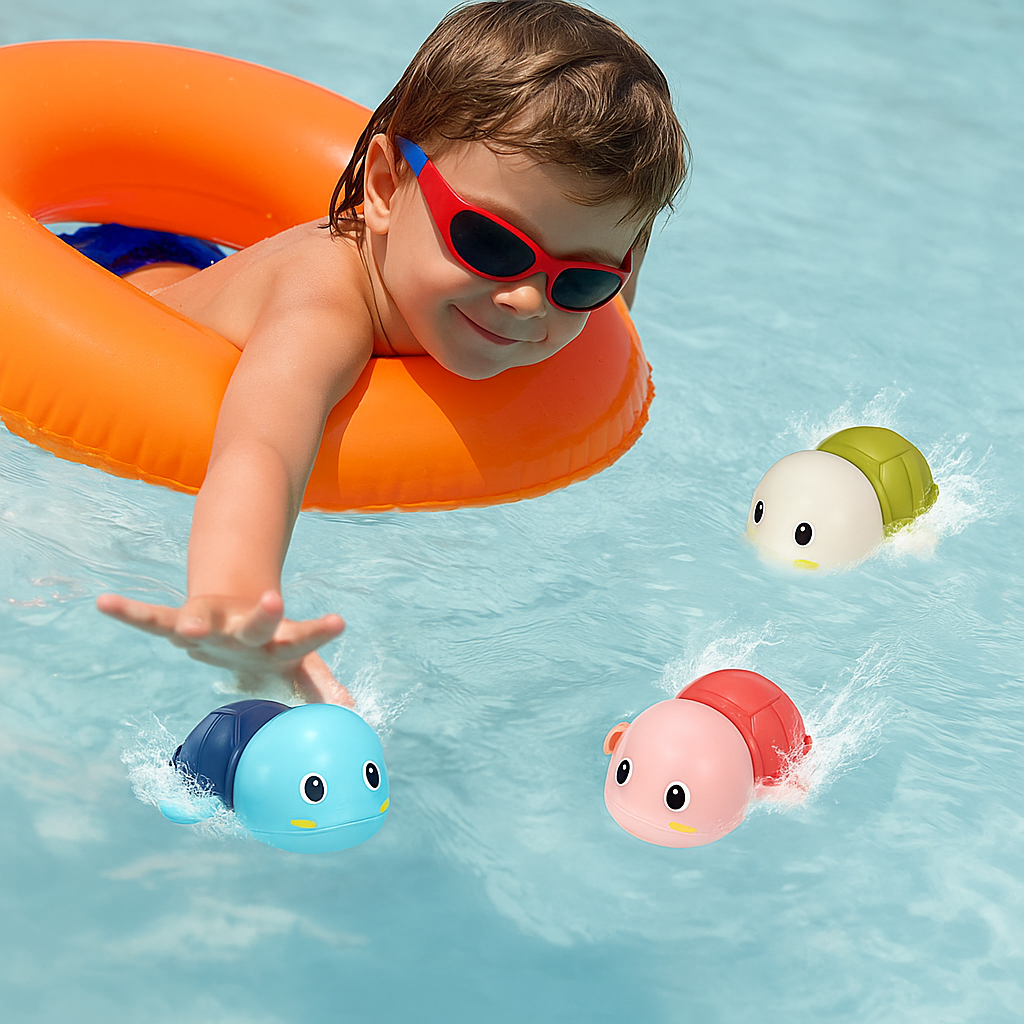 SwimBuddy – Sjov Mekanisk Skildpadde til Badetid